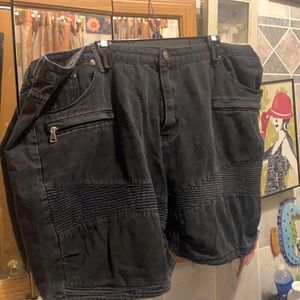 Reset denim shorts